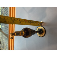 VINTAGE Perfume Bottle Atomizer - Black with Gold Detail