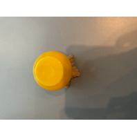 Ruffled Star - Yellow and Red Art Glass Vase