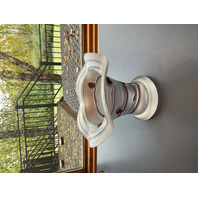 BEAUTIFUL Iridescent Hand Blown Art Glass Vase