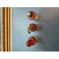 BEAUTIFUL Baccarat Rose Tint French Perfume Bottle Set