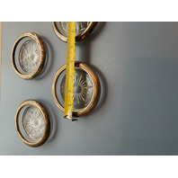 Assorted Silver-plated Dishes, Salt and Pepper Shakers (8), and Coasters(7)