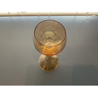 VINTAGE Romer Amber Wine Glass