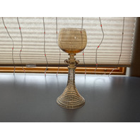 VINTAGE Romer Amber Wine Glass