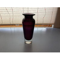 Vintage Amethyst Glass Vase