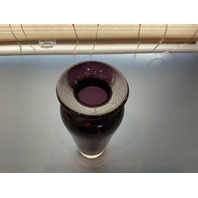 Vintage Amethyst Glass Vase