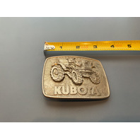 VINTAGE KUBOTA BELT BUCKLE