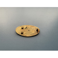 VINTAGE 1978 CASE BELT BUCKLE Solid Brass