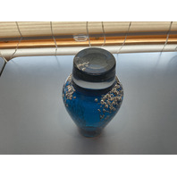 STUNNING Florida Design Art Glass Vase 7”H