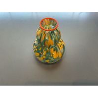 BEAUTIFUL Art Glass Signed Vase 5”H