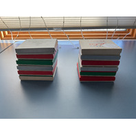 Towle Sterling Medallion Ornaments 1971-1982 Set of 12