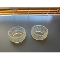 BEAUTIFUL Sabino Fleurs Design Small Bowls Set of 2