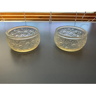 BEAUTIFUL Sabino Fleurs Design Small Bowls Set of 2