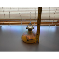 BEAUTIFUL Robert Held Iridescent Signed Perfume Art Glass Bottle