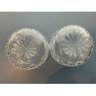 BEAUTIFUL Waterford Old Fashioned Glasses Pair 3.75&rdquo;H