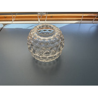 Vintage Clear Glass Fairy Lamp Globe Candle Holder