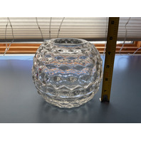 Vintage Clear Glass Fairy Lamp Globe Candle Holder