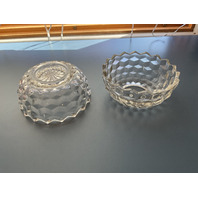 Vintage Clear Glass Fairy Lamp Globe Candle Holder