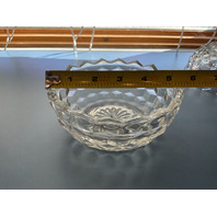 Vintage Clear Glass Fairy Lamp Globe Candle Holder