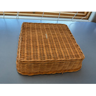 Vintage Pyrex Casserole Dish with Basket 9 x 9&rdquo;