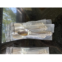 VINTAGE 33 PIECE Wallace Sterling Silverware Service For 8 & Serving Spoon
