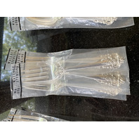 VINTAGE 33 PIECE Wallace Sterling Silverware Service For 8 & Serving Spoon