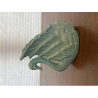 STUNNING VTG VAN BRIGGLE Ming Turquoise Swan Art Pottery Vase 8.5"H SIGNED