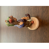 VTG Goebel Hummel "APPLE TREE BOY" Porcelain Figurine #142 3.75"H W.GERMANY TMK5