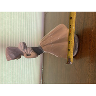 VTG NAO By LLADRO SHEPHERDESS W/LAMB Glossy Porcelain Figurine #238 9.75"H SPAIN