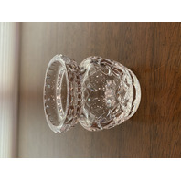 BEAUTIFUL VINTAGE WATERFORD Crystal IVEAGH Jelly/Jam Jar BASE 3"H SIGNED