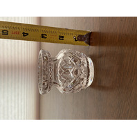 BEAUTIFUL VINTAGE WATERFORD Crystal IVEAGH Jelly/Jam Jar BASE 3"H SIGNED