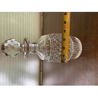 STUNNING VTG WATERFORD Crystal CASTLETOWN Decanter W/Ball Stopper SIGNED 10.5"H