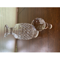 STUNNING VTG WATERFORD Crystal CASTLETOWN Decanter W/Ball Stopper SIGNED 10.5"H