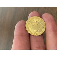 STUNNING 1689 BRITAIN WILLIAM AND MARY Guinea Gold Coin
