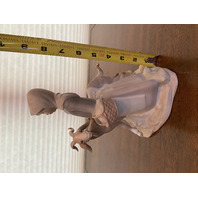 VTG LLADRO Little Girl With Goat Porcelain Figurine #4812, 8.75"H SPAIN RETIRED