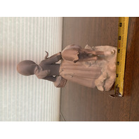 VTG LLADRO Little Girl With Goat Porcelain Figurine #4812, 8.75"H SPAIN RETIRED
