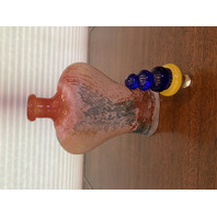 STUNNING KOSTA BODA CANCAN Glass Bottle By KJELL ENGMAN W/LABEL SIGNED 12.25"H