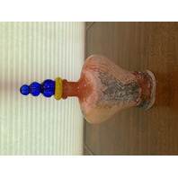 STUNNING KOSTA BODA CANCAN Glass Bottle By KJELL ENGMAN W/LABEL SIGNED 12.25"H