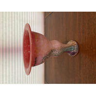 STUNNING KOSTA BODA CAN CAN Glass Vase By KJELL ENGMAN W/LABEL SIGNED 10.75"H