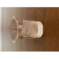 BEAUTIFUL LALIQUE Crystal "LES ENFANTS" Cherub Shot Glass SIGNED 1.75"H FRANCE