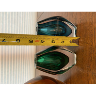 STUNNING SET(3) KOSTA BODA VENTANA Multicolored Vases By MONA MORALES-SCHILDT