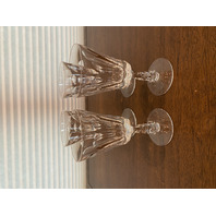 STUNNING VTG SET(4) WATERFORD Crystal GLENCREE Claret Wine Glasses SIGNED 6"H