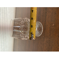 STUNNING VTG WATERFORD Crystal LISMORE Brandy Glass SIGNED, IRELAND 5.25"H