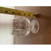 STUNNING VTG WATERFORD Crystal LISMORE Brandy Glass SIGNED, IRELAND 5.25"H