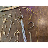 MIXED LOT Of GOLD FILLED ITEMS #6 (317 GRAMS)