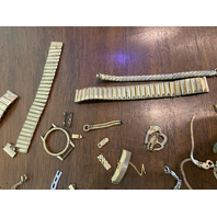 MIXED LOT Of GOLD FILLED ITEMS #6 (317 GRAMS)
