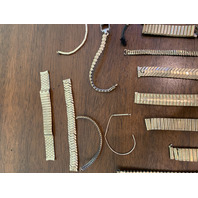 MIXED LOT Of GOLD FILLED ITEMS #7 (310 GRAMS)