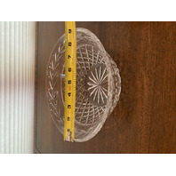 STUNNING VTG WATERFORD Crystal GLANDORE Cut Bowl SIGNED 9"W HEAVY