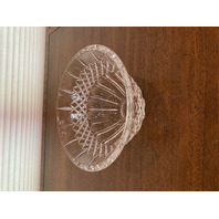 STUNNING VTG Marquis By WATERFORD Crystal SHELTON COLLECTION Bowl SIGNED 8"W