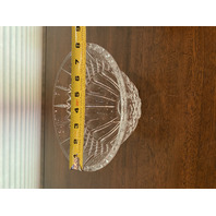 STUNNING VTG Marquis By WATERFORD Crystal SHELTON COLLECTION Bowl SIGNED 8"W