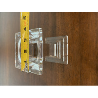 BEAUTIFUL VTG WATERFORD Crystal METROPOLITIAN Pillar Candle Holder SIGNED 5.25"H